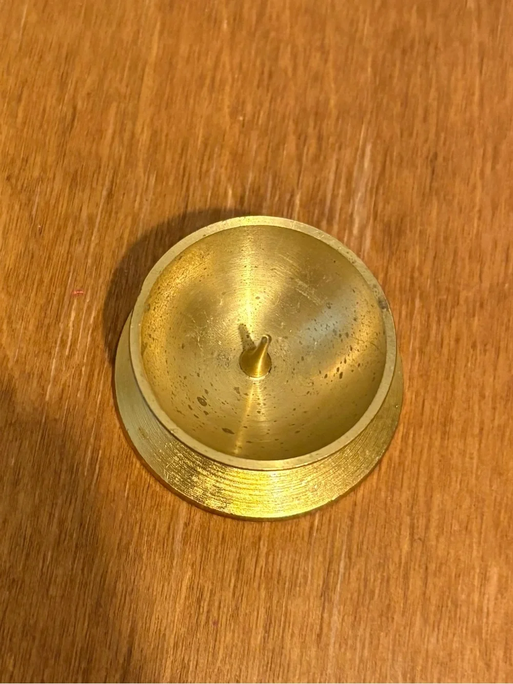 Mini Solid Brass Candlestick Holder
